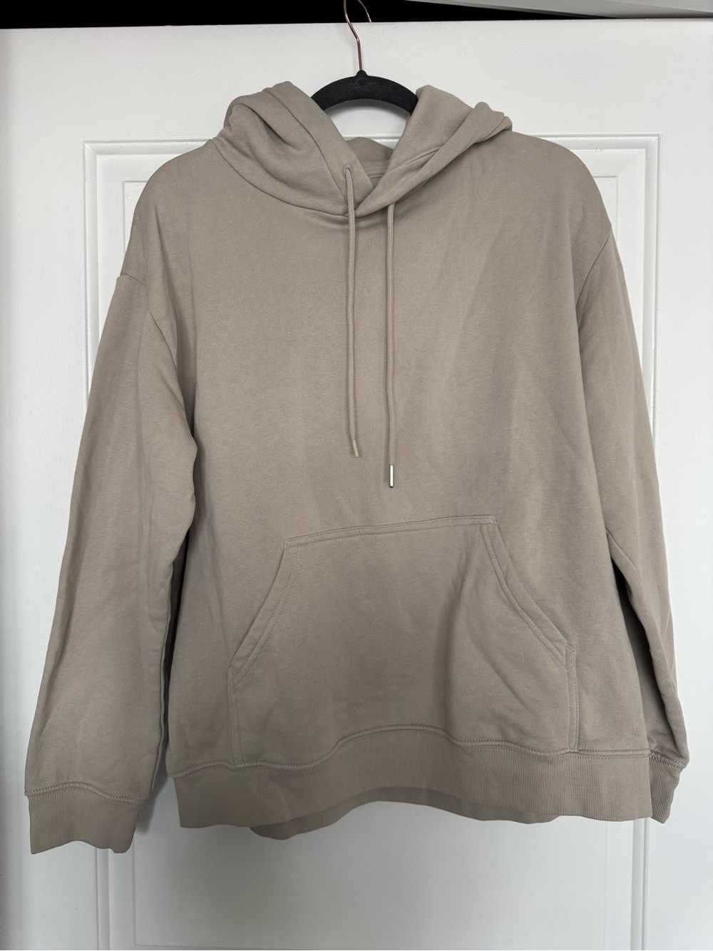 H&M Men's Taupe Drawstring Hoodie— Never been worn before